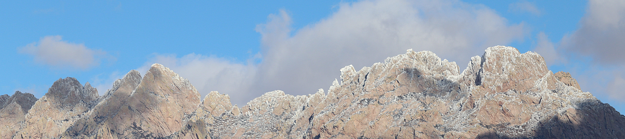 Season's First Dusting - Organ Mtns, NM